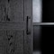 Flash Furniture Harrison 36in. Wide Rustic Farmhouse Storage Cabinet Bookcase w/Sliding Barn Door, Black ZG-026-BLK-GG - alternate 4